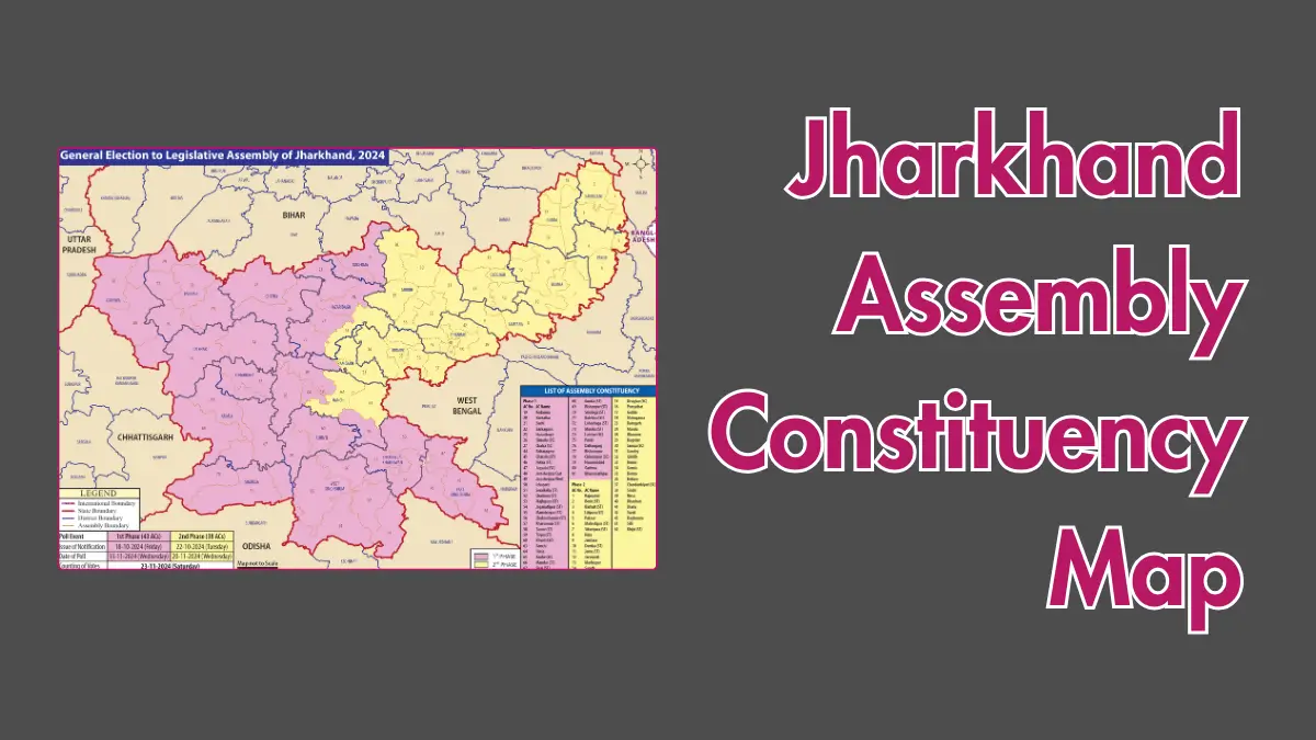 Assembly Constituency Map Jharkhand