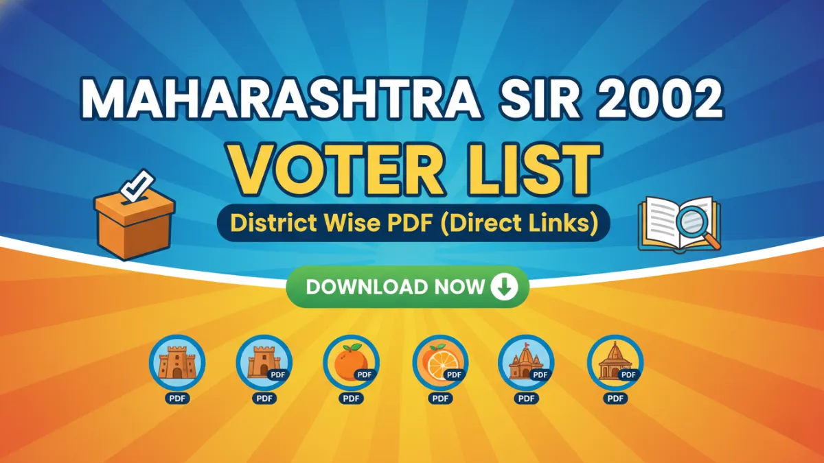 Maharashtra SIR 2002