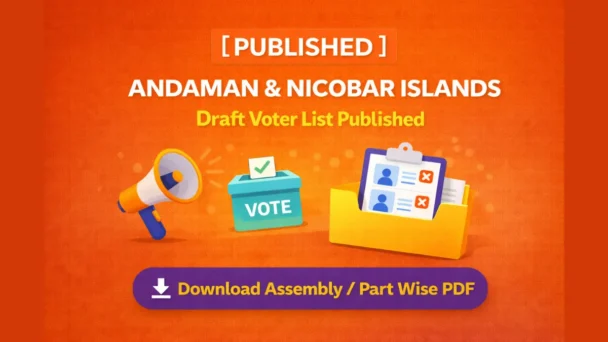 Andaman Nicobar SIR Draft Voter List