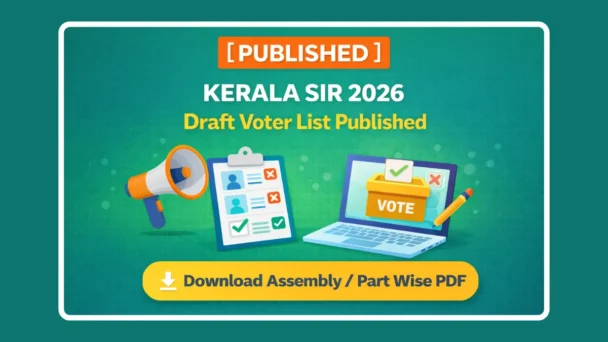 Kerala SIR Draft Voter List