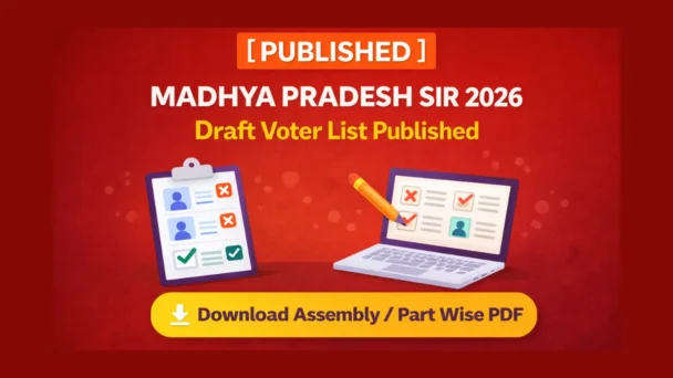 Madhya Pradesh SIR Draft Voter List