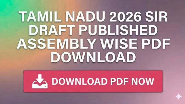Tamil Nadu SIR Draft