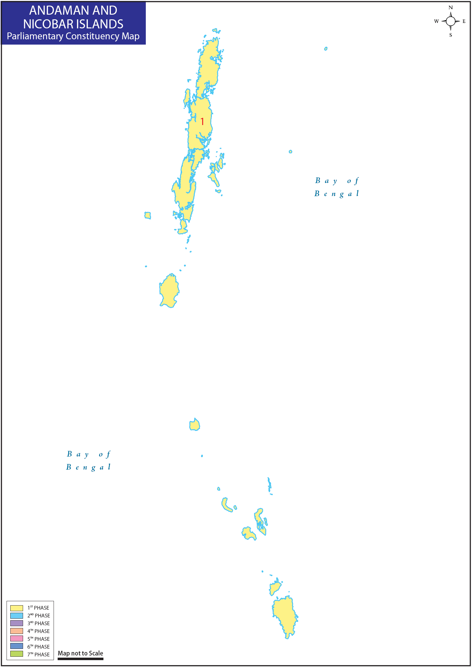 Andaman and Nicobar Parliamentary Constituency Map