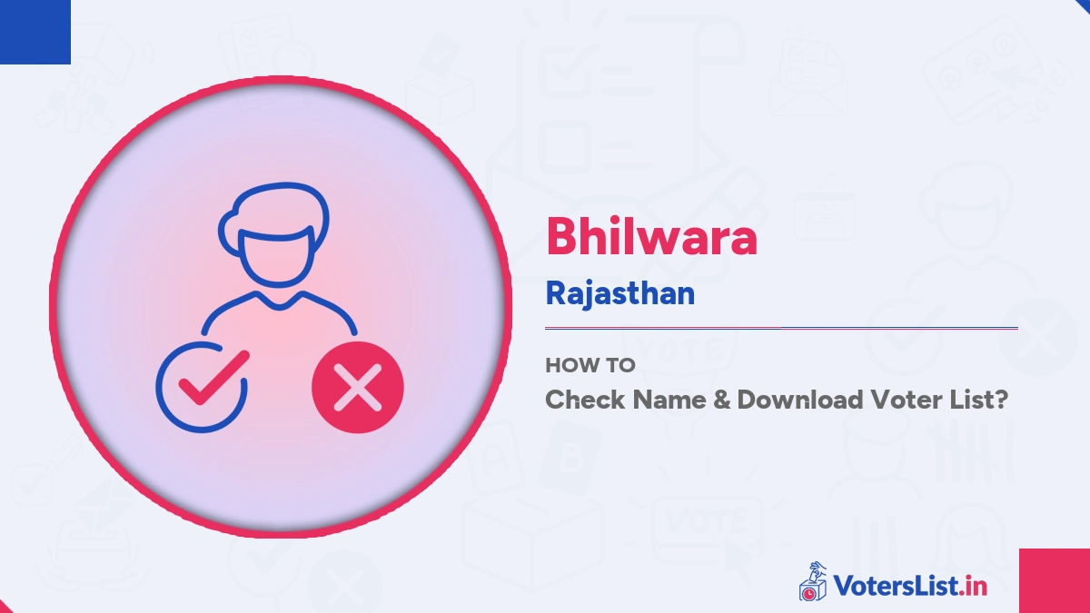 Bhilwara Voters List