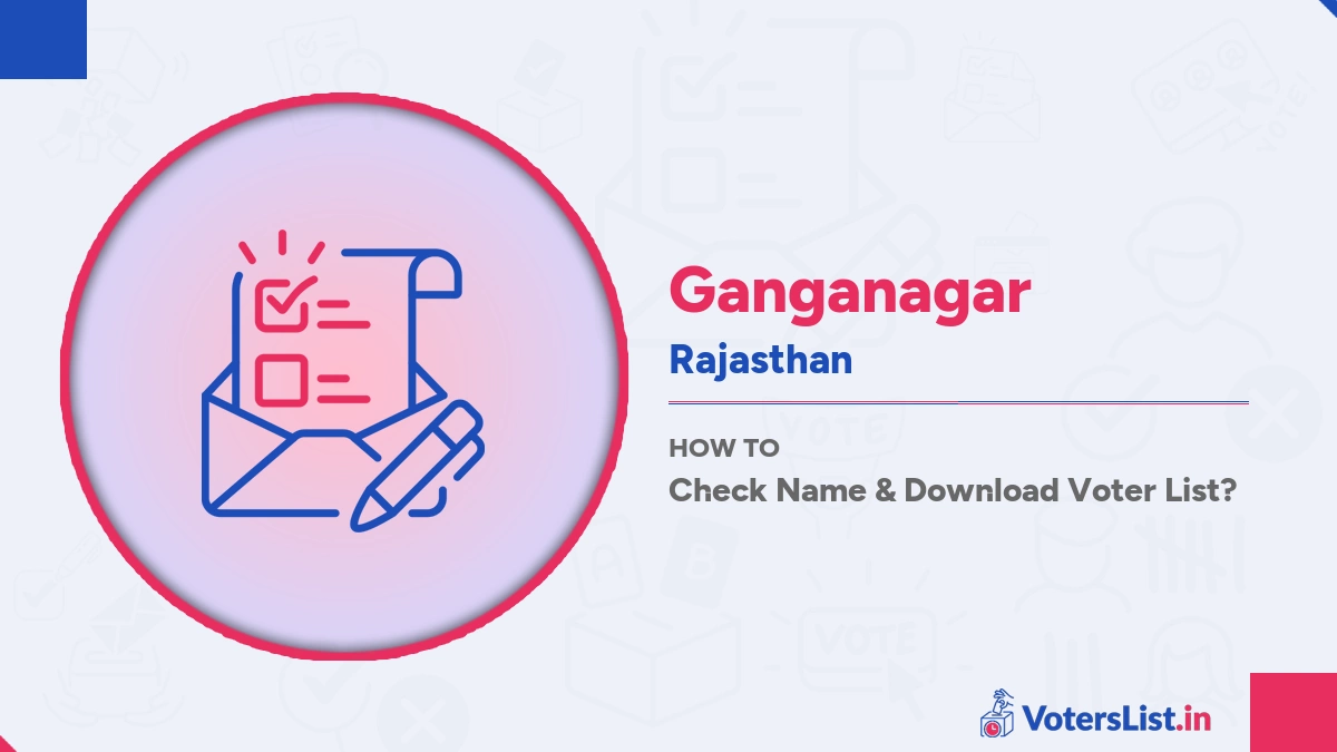 Ganganagar Voters List