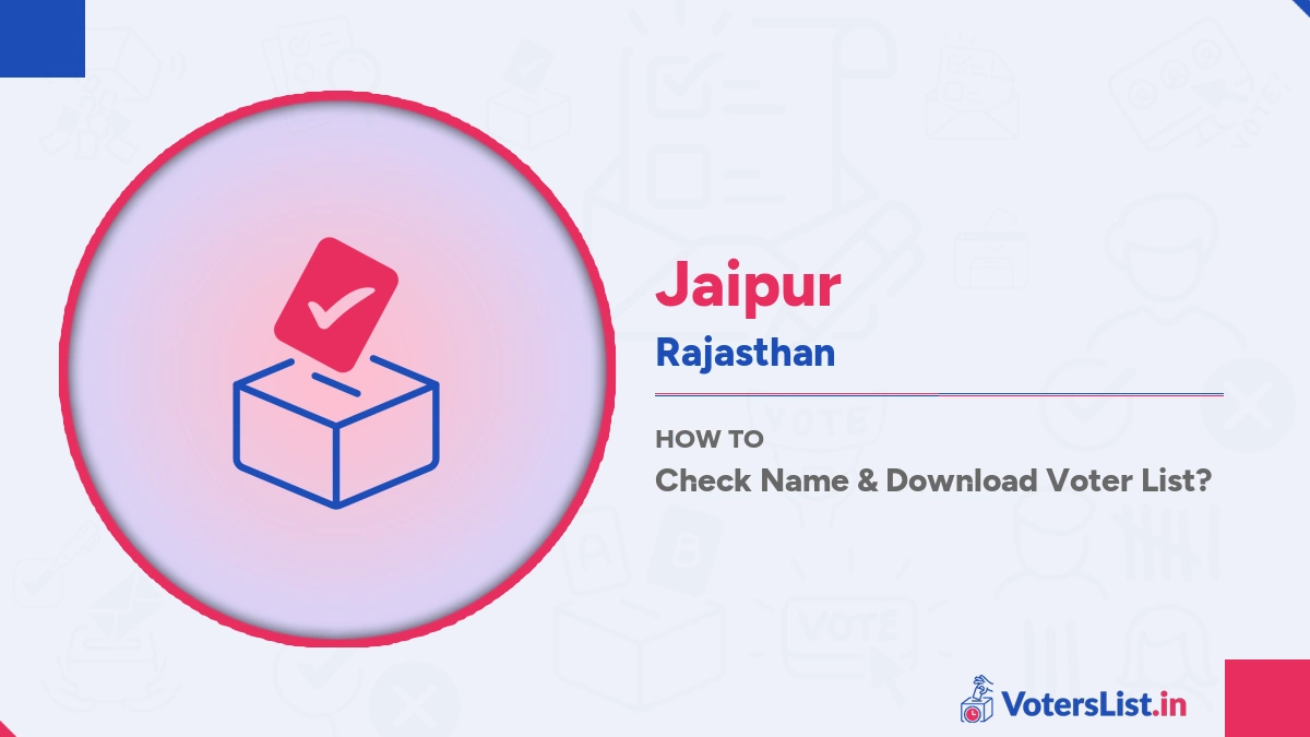 Jaipur Voters List