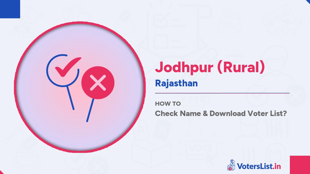 Jodhpur (Rural) Voters List