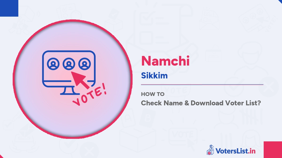 Namchi Voters List