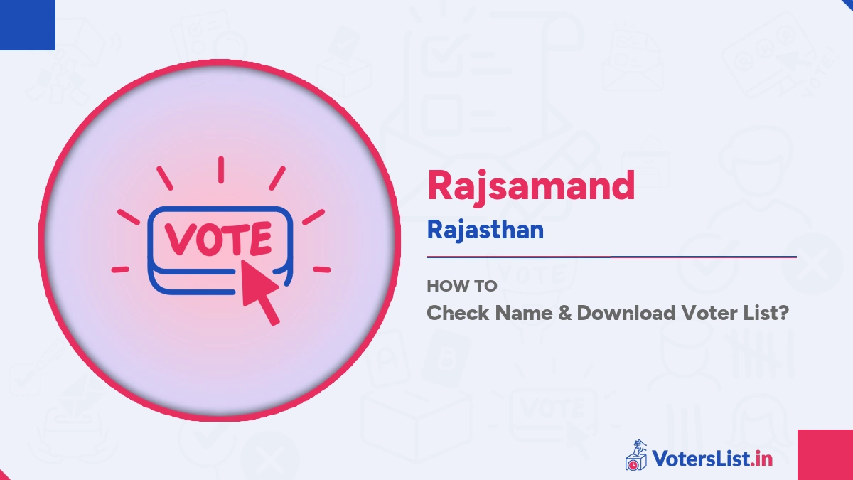 Rajsamand Voters List